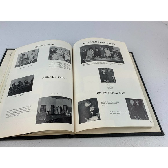 Trojan 1967 Yearbook Hudson High School South Dakota READ - Picture 9 of 11